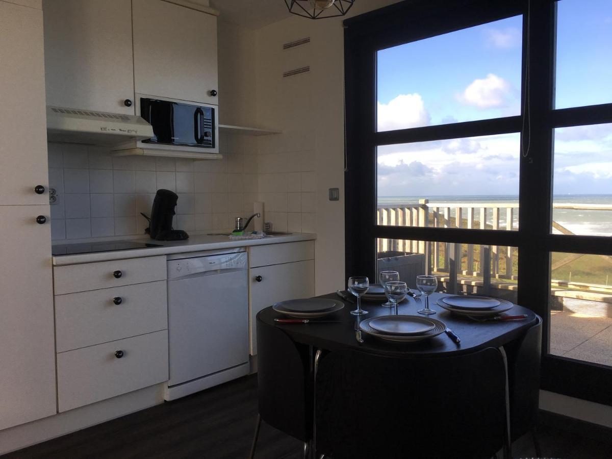 la naturelle : la vue mer du duplex 33 , wimereux sur la côte d opale Apartamento Exterior foto